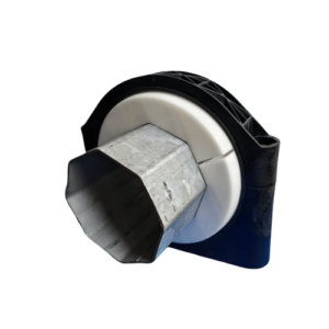 Octagonal fully plastic solar tracking bearings