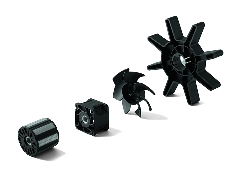 xdl plastic injection molded motor parts